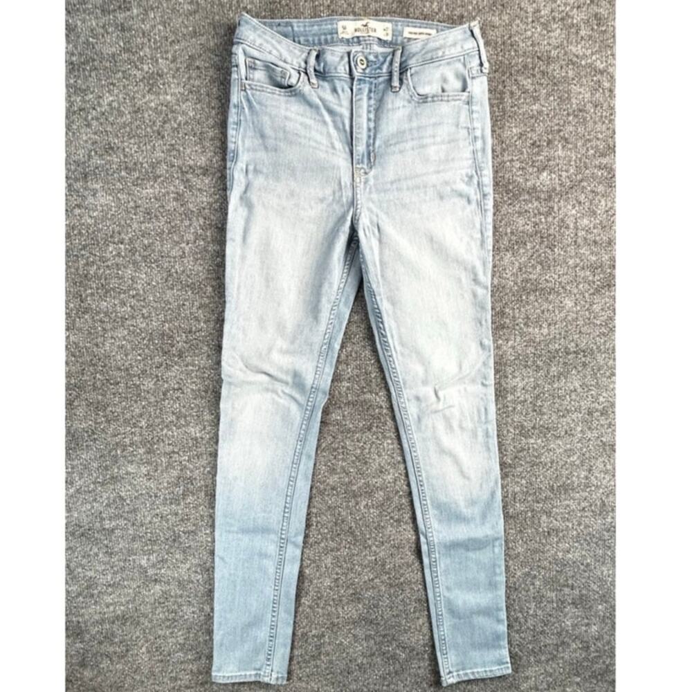 Hollister Women’s 5R W27 L30 High Rise Super Skinny Light Wash Jeans